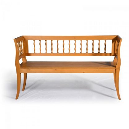Replika lavice ve stylu Biedermeier