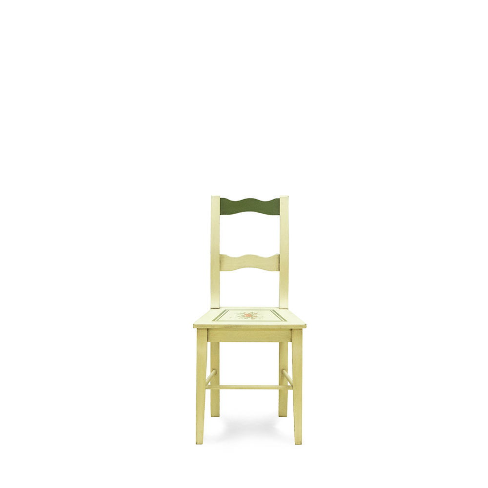 Replika židle malované ve stylu Le Florac