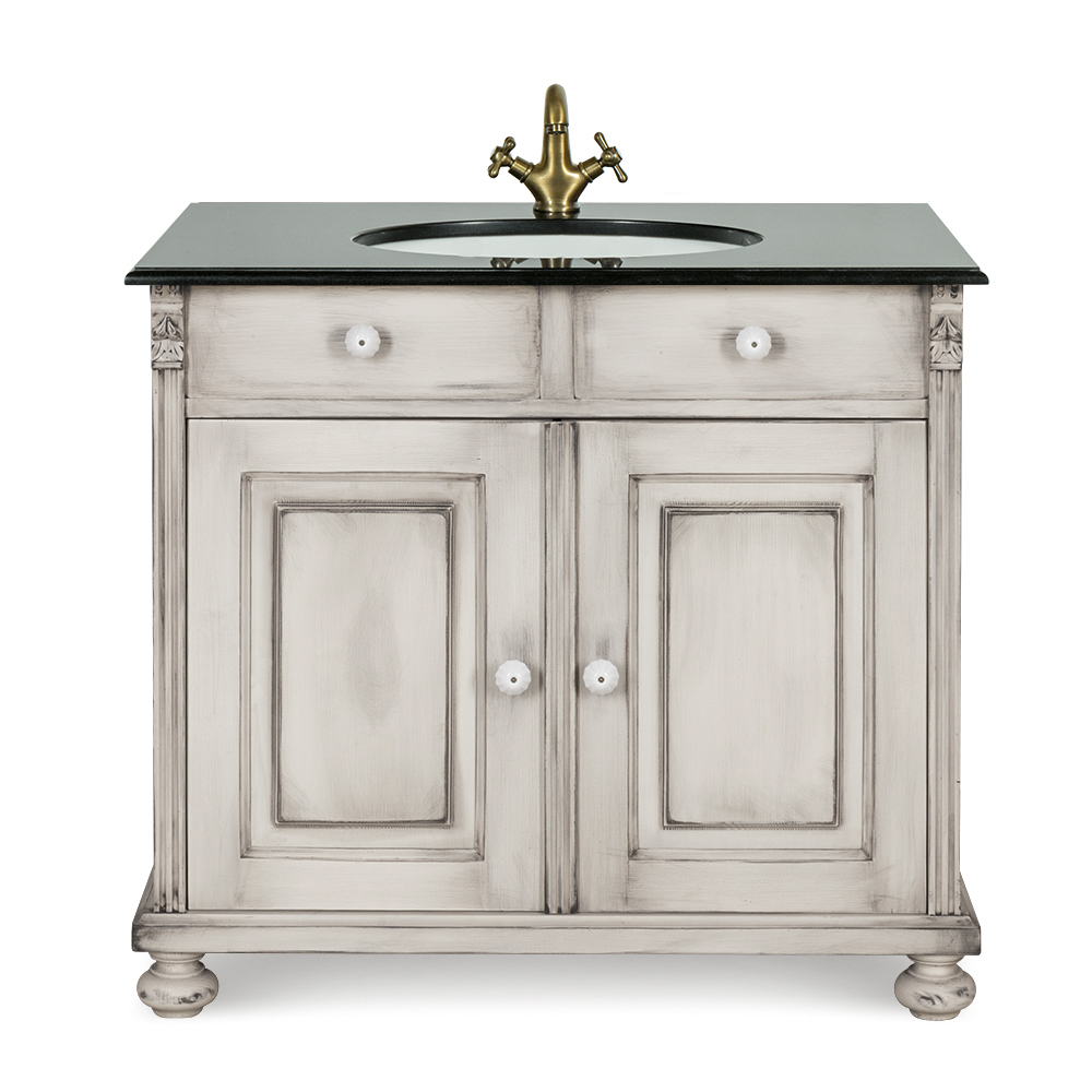 Koupelnová skříňka s žulovou deskou ve stylu Provence IDART 0065 G