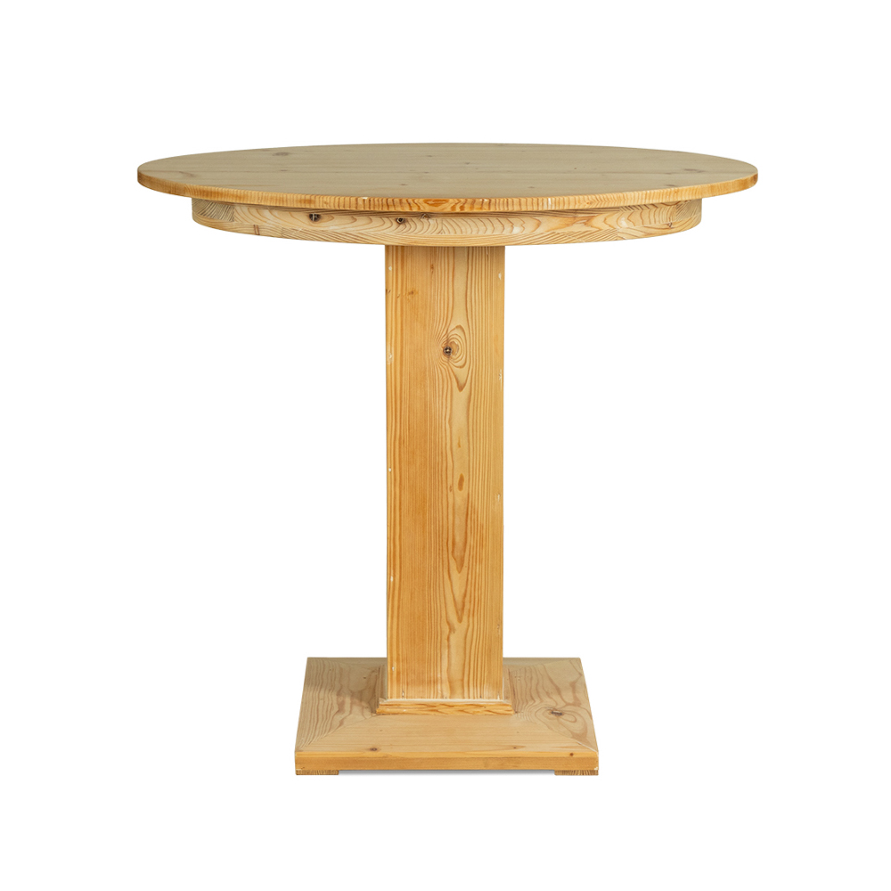 Oválný stůl bez povrchové úpravy IDO1217