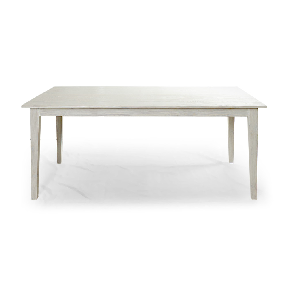Bílý voskovaný stůl ve stylu Provence