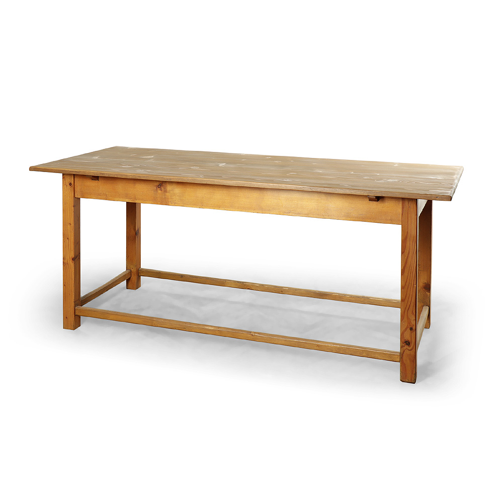 velký jídelní stůl z masivního dřeva
