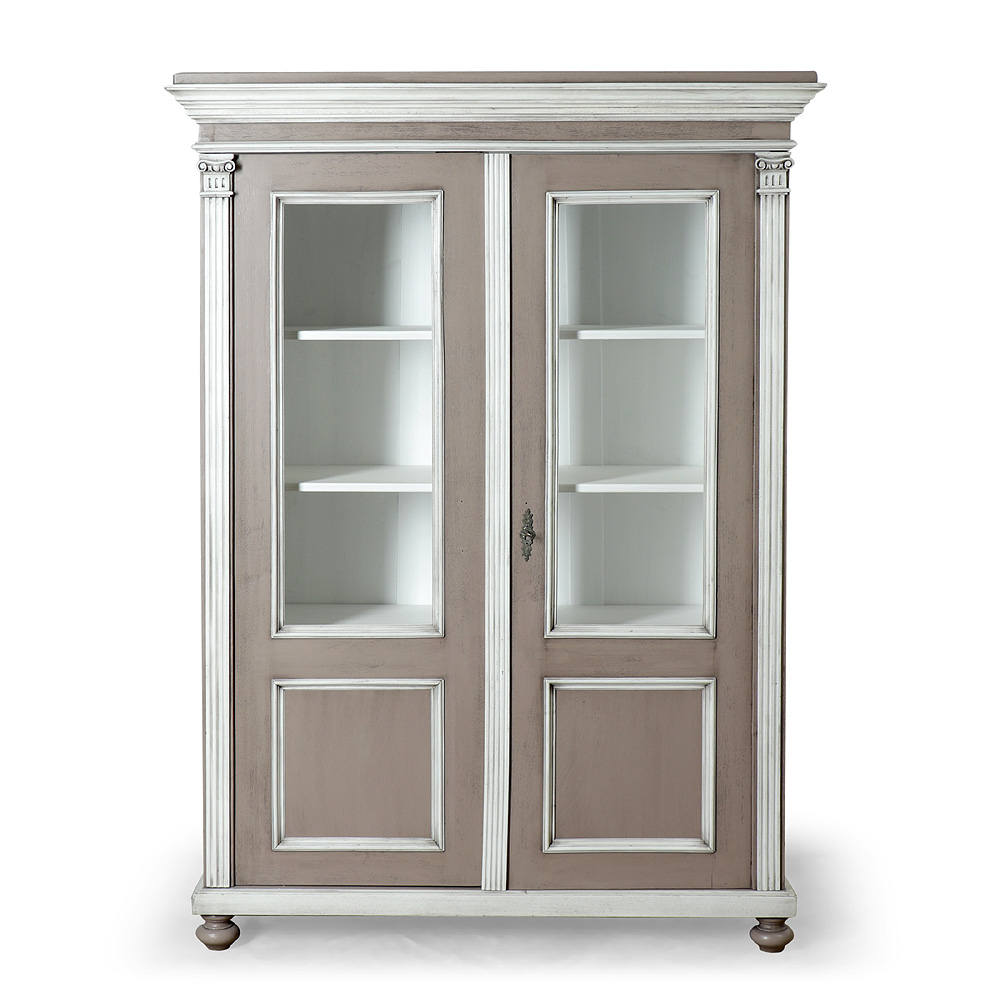 Originální repasovaná dvoudveřová knihovna