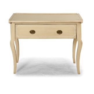 Rustikální provence stolek s malovanou deskou