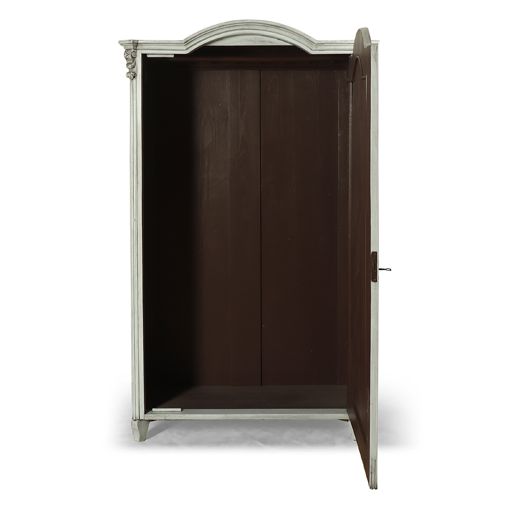 IDZ382b Jednodveřová šatní skříň z masivního dubového dřeva Jednodveřová šatní skříň z masivního dubového dřeva